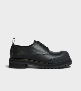 Dada Leather Derby Shoes Black