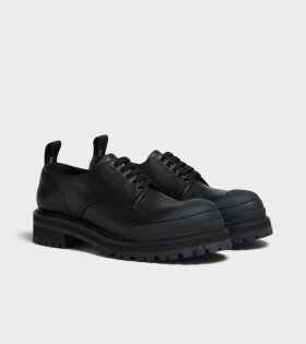 Dada Leather Derby Shoes Black