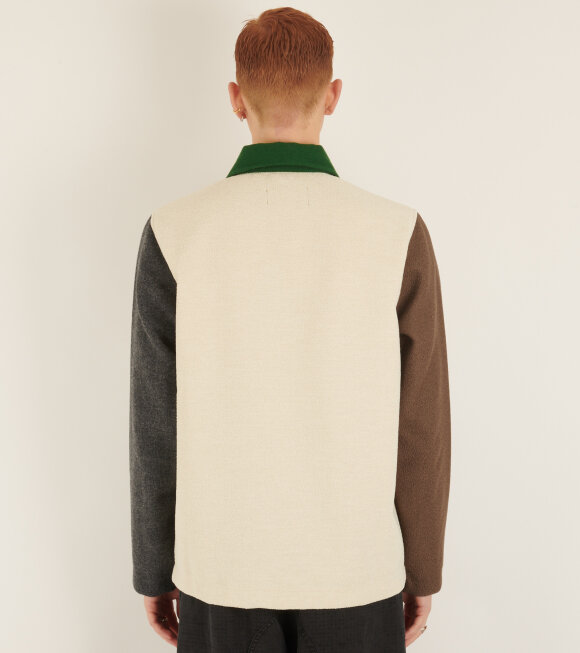 Klaus Samsoe - Wool Overshirt Multicolour