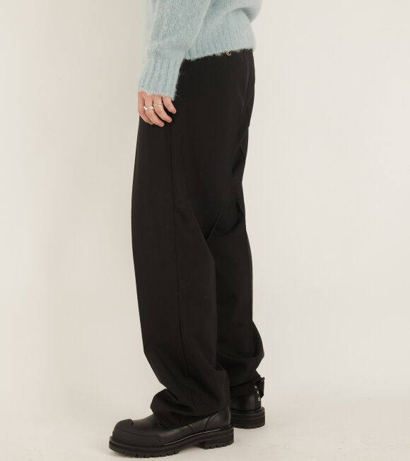 Marni - Wool Trousers Black