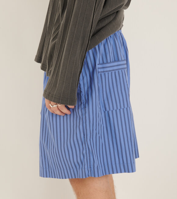 Tekla - Pyjamas Shorts Boro Stripes 
