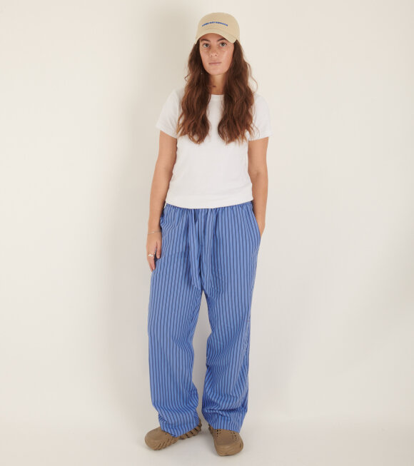 Tekla - Pyjamas Pants Boro Stripes