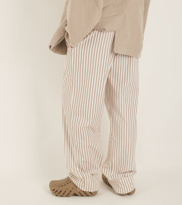 Tekla - Pyjamas Pants Hopper Stripes