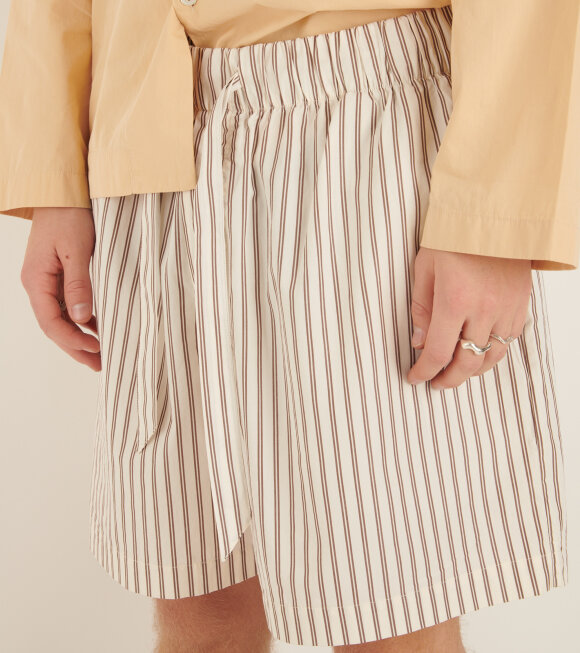 Tekla - Pyjamas Shorts Hopper Stripes