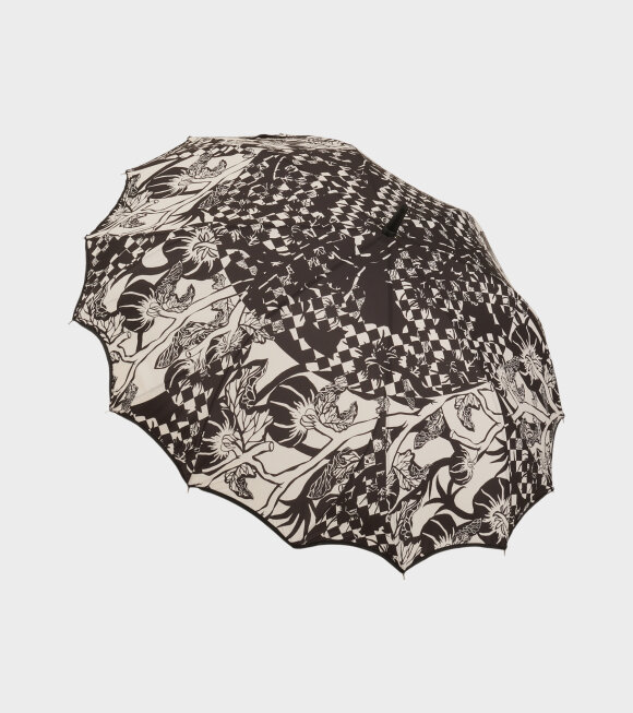 Henrik Vibskov - Kalaidoscope Umbrella Black/White