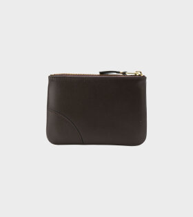 Small Clutch Wallet Brown