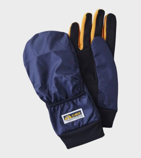 EM304 Gloves Navy/Orange