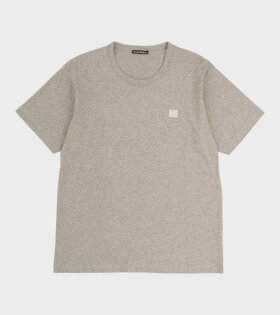 Nash Face T-shirt Light Grey Melange