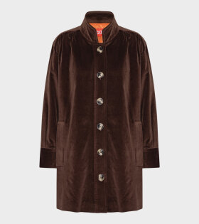Gaia Coat Brown