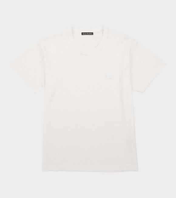 Acne Studios - Nash Face T-shirt Optic White 