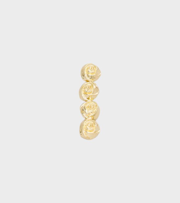 Trine Tuxen - Roses Earring Gold