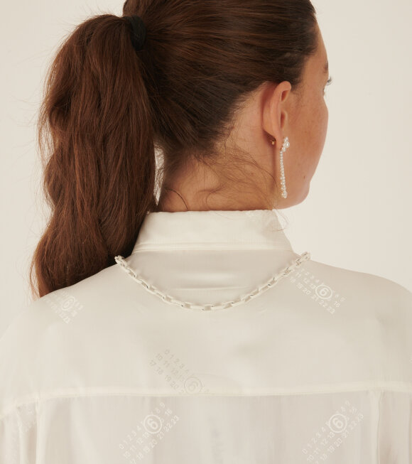 MM6 Maison Margiela - Shirtdress White/Beige