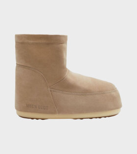 Moon Boot Icon Low No Lace Suede Sand