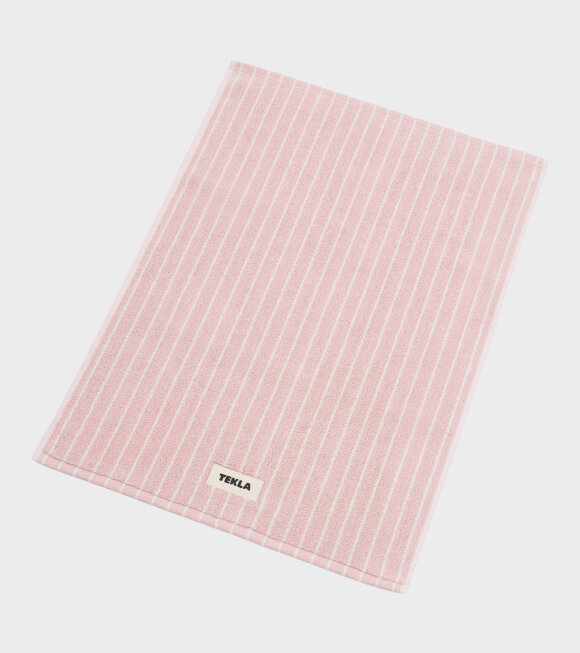 Tekla - Bath Mat 50x70 Shaded Pink Stripes