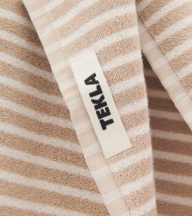 Bath Towel 70x140 Ivory Stripes