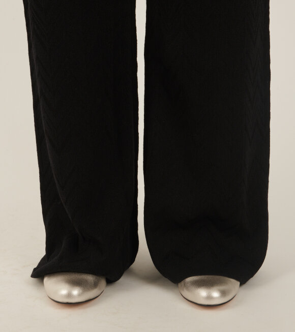 Missoni - Zig Zag Knit Trousers Black