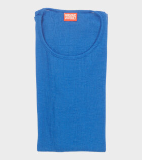 101 Wool Rib Cobalt Blue