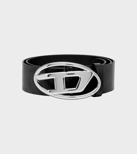Diesel - Oval D Logo Belt Black