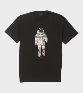 Astronaut T-shirt Black