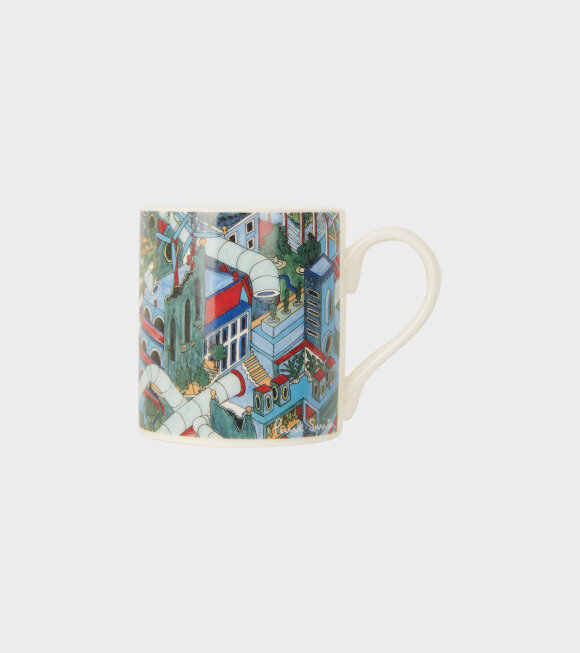 Paul Smith - Printed Mug White/Multicolor