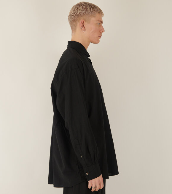 Our Legacy - Borrowed BD Shirt Black Voile