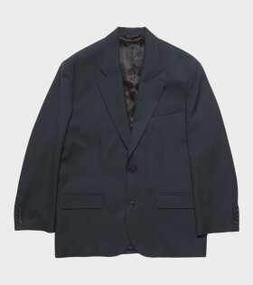 Relaxed Fit Suit Jacket Dark Navy