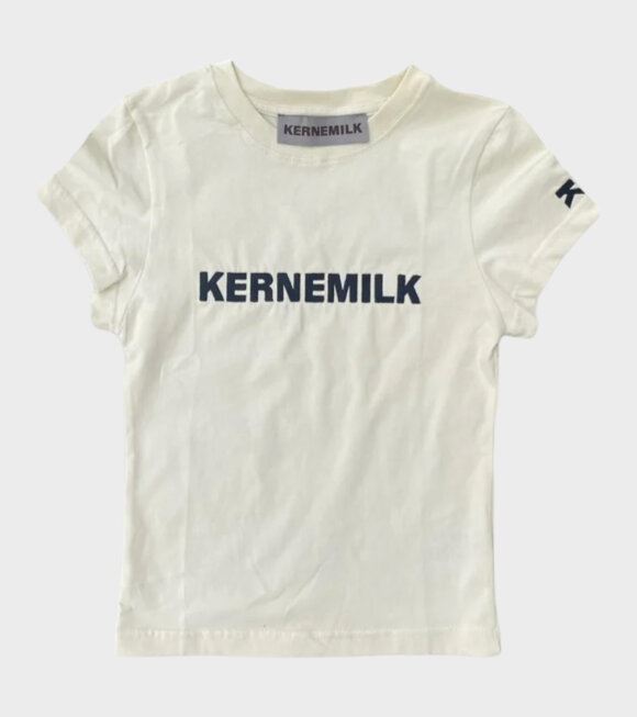 Kernemilk - Logo T-shirt Cream