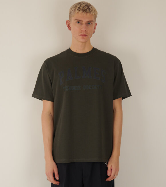 Palmes - Ivan T-shirt Charcoal