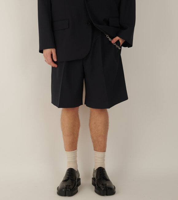 Acne Studios - Suit Shorts Dark Navy