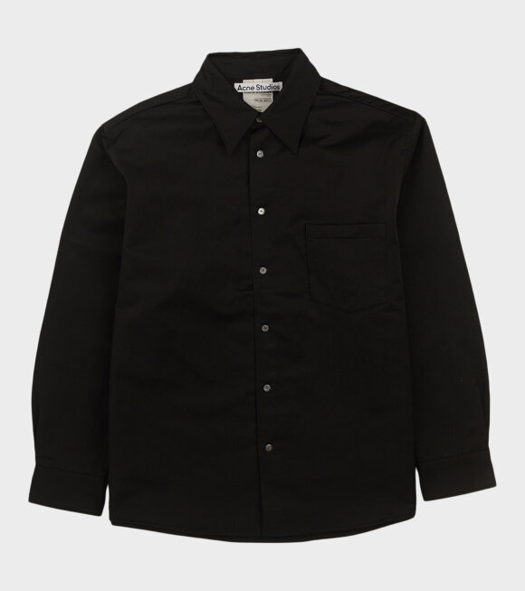 Acne Studios - Nylon Overshirt Jacket Black