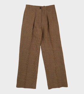 Trousers Multi Brown