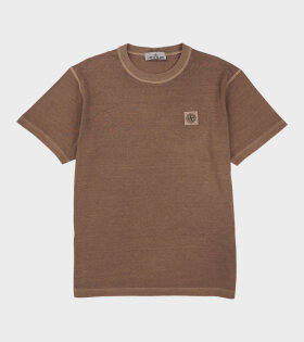 S/S T-shirt Light Brown