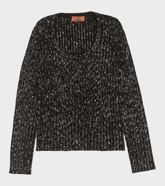 Missoni - Glitter Crewneck Sweater Black