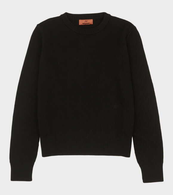 Missoni - Zig Zag Knit Sweater Black