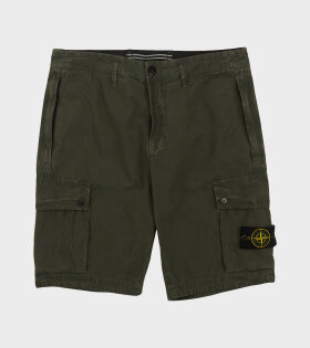 Cotton Shorts Army Green