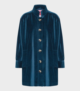 Gaia Coat French Blue