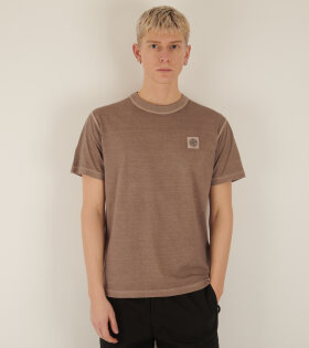 S/S T-shirt Light Brown