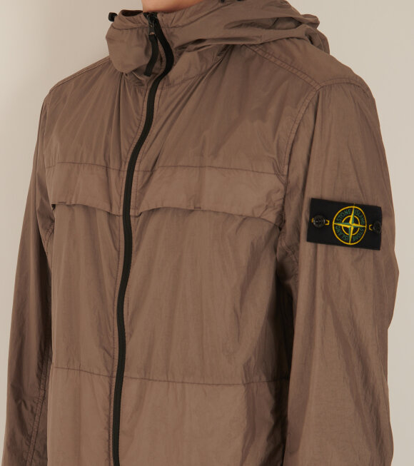 Stone Island - Garment Dyed Crinkle Reps Jacket Light Brown