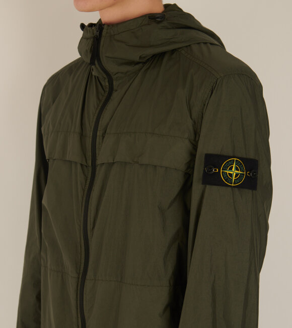 Stone Island - Garment Dyed Crinkle Reps Jacket Olive Green
