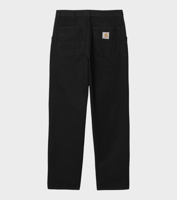 Carhartt WIP - Simple Pant Rinsed Black