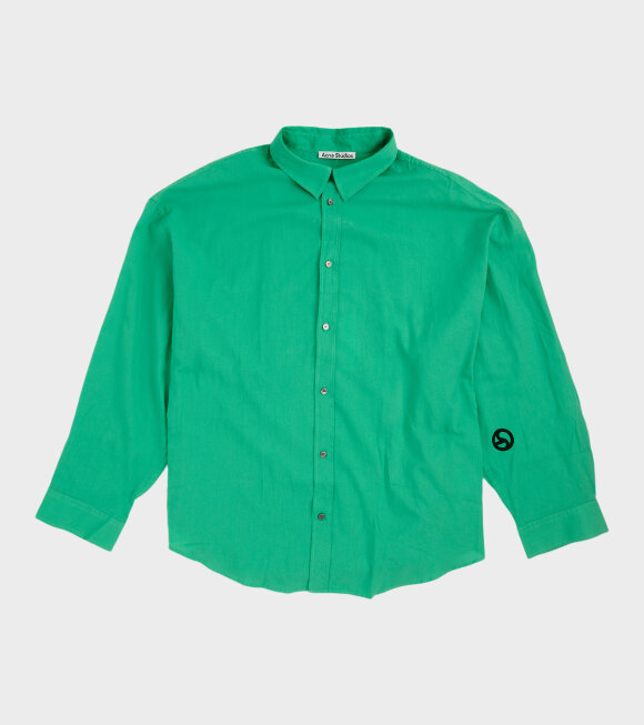 Acne Studios - Oversize Shirt Turquoise Green