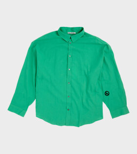 Oversize Shirt Turquoise Green
