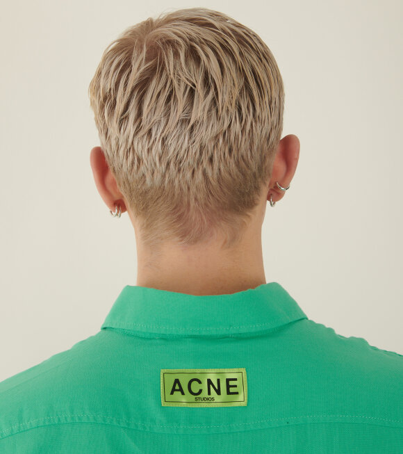 Acne Studios - Oversize Shirt Turquoise Green