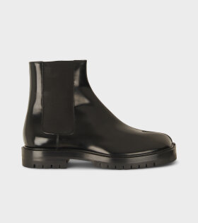 Tabi Country Leather Chelsea Boots Black