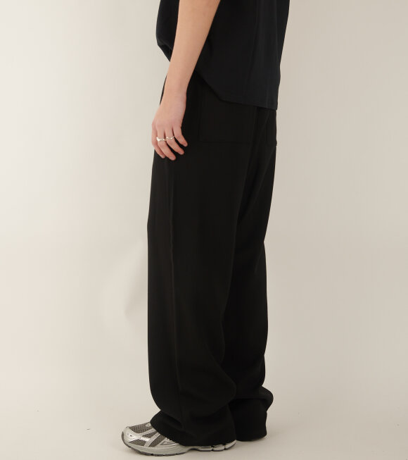 AMI - Elasticated Waist Pants Black