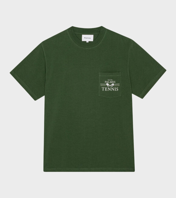 Palmes - Vichi Pocket T-shirt Dark Green