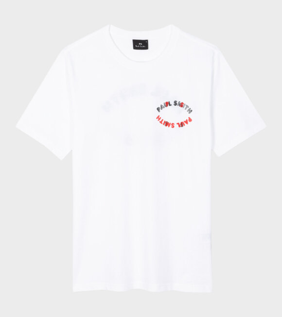 Paul Smith - Happy Oval Print T-shirt White