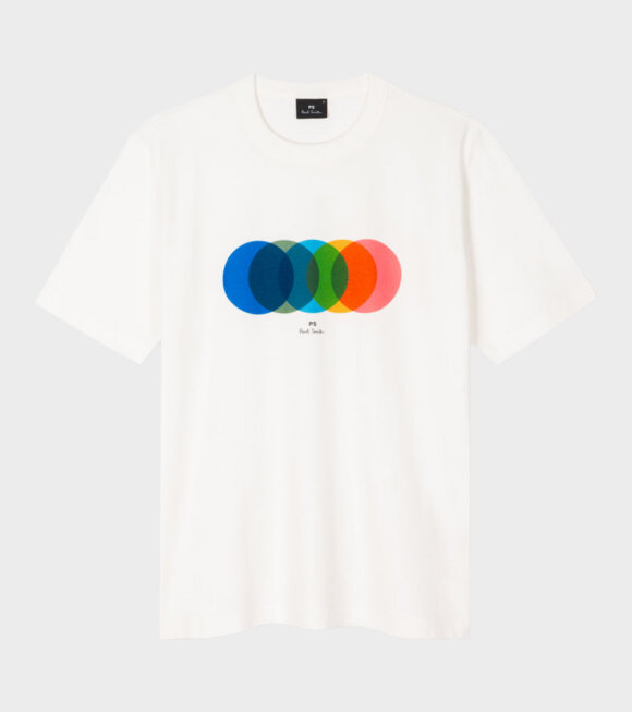Paul Smith - S/S T-shirt Circles Print White