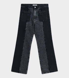 Flare Jeans Black Washed