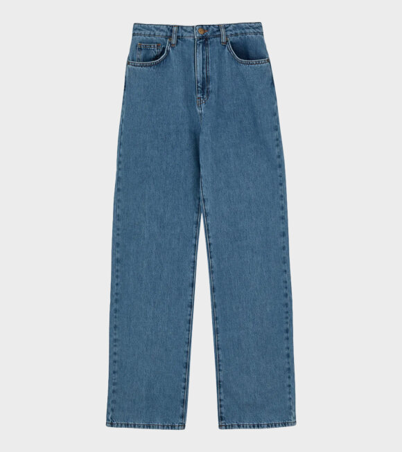 Skall Studio - Maddy Straight Jeans Washed Blue